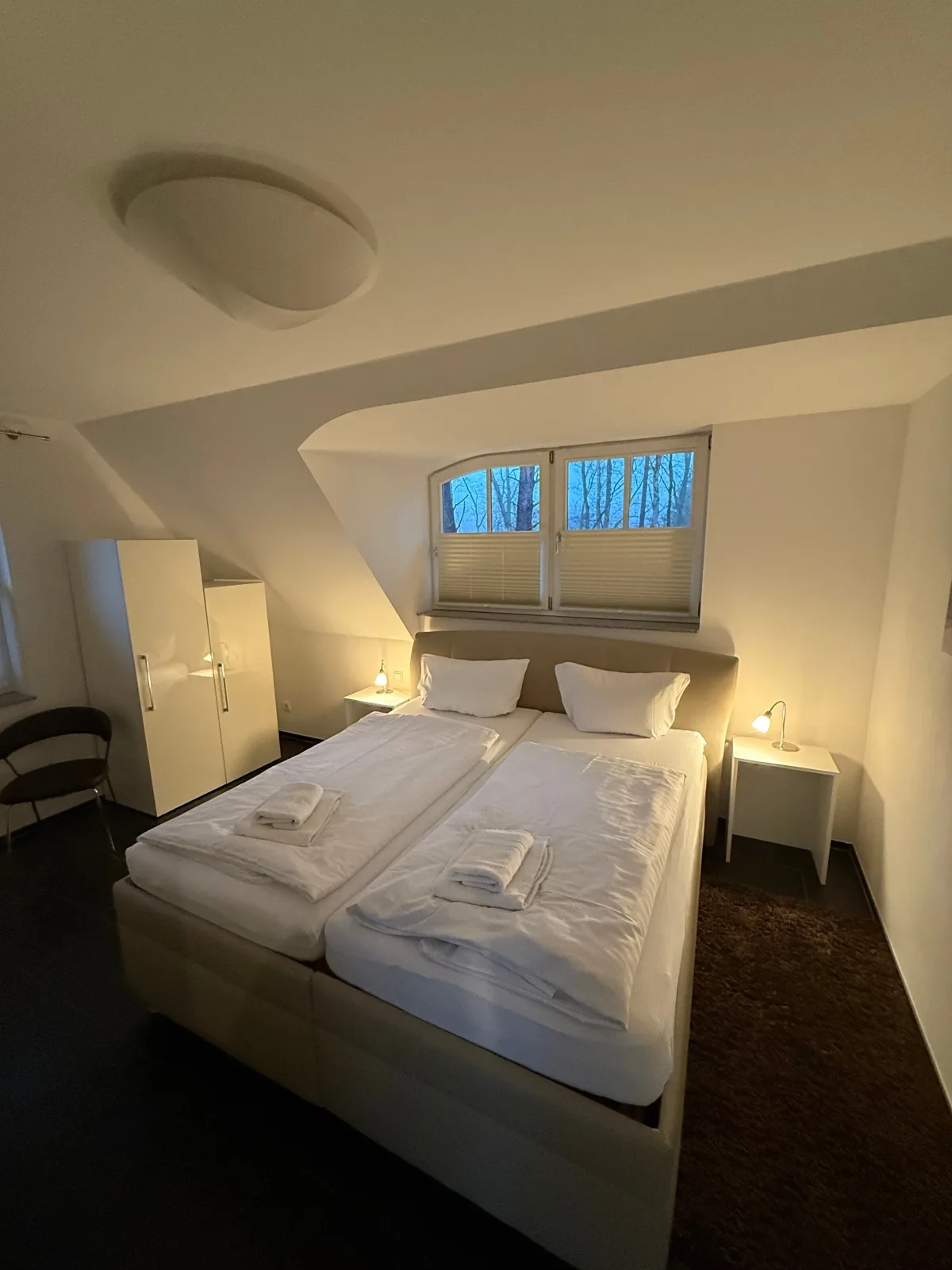 Weißes Traumhaus