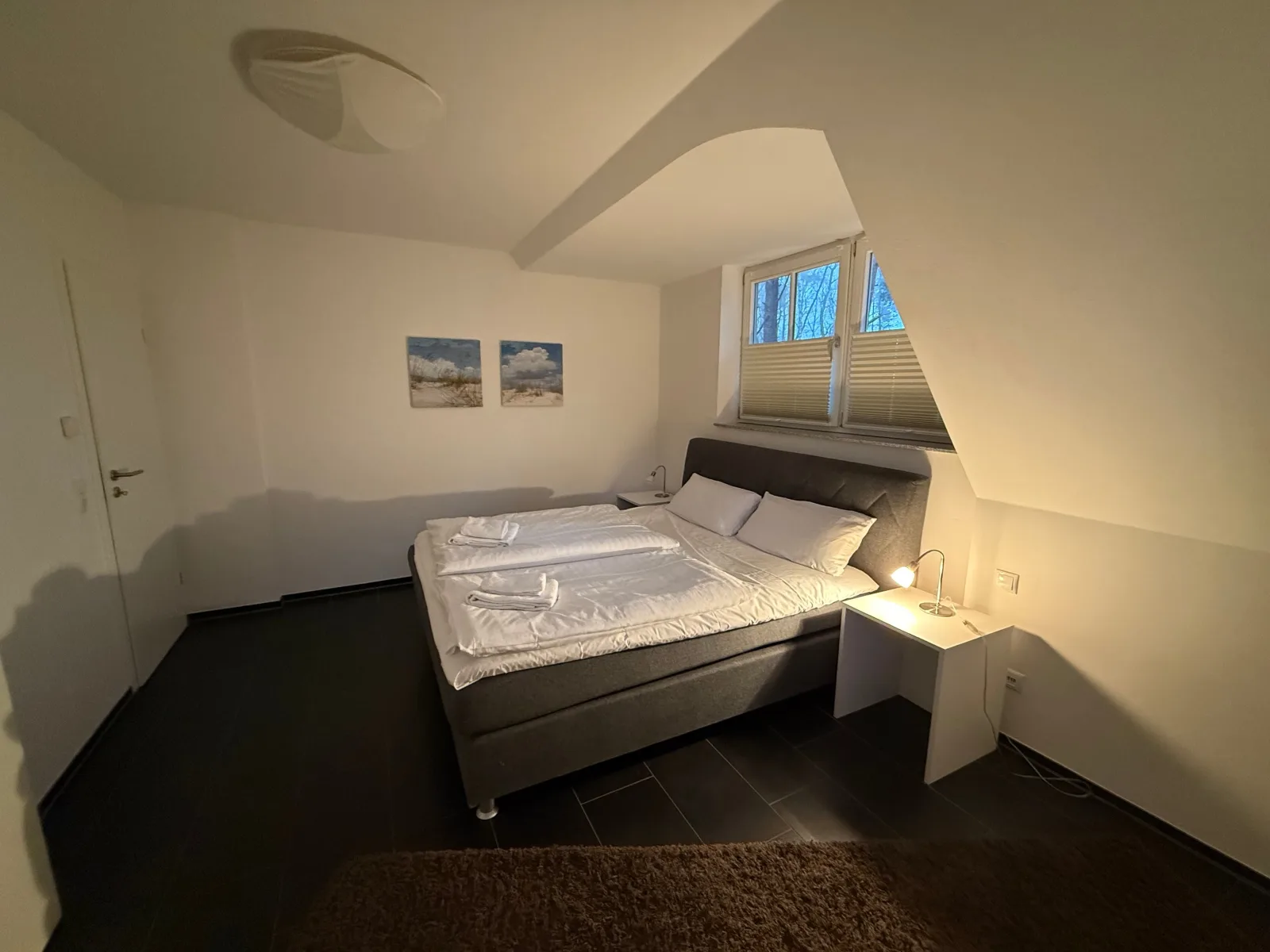 Weißes Traumhaus