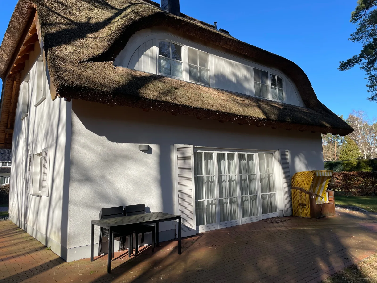 Weißes Traumhaus