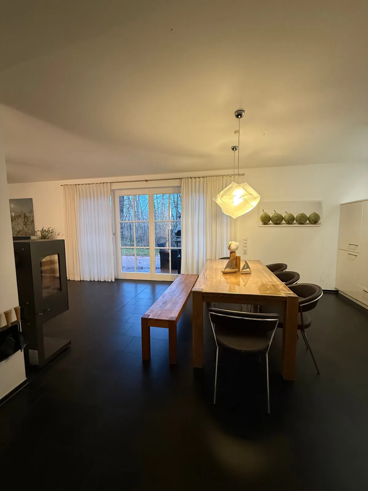 Weißes Traumhaus