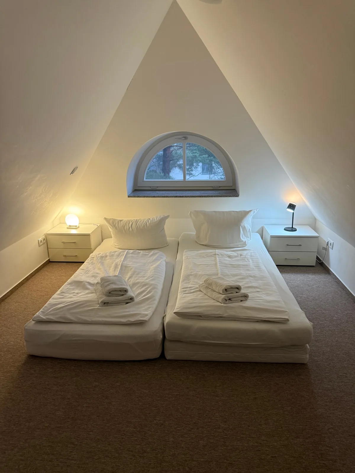 Weißes Traumhaus