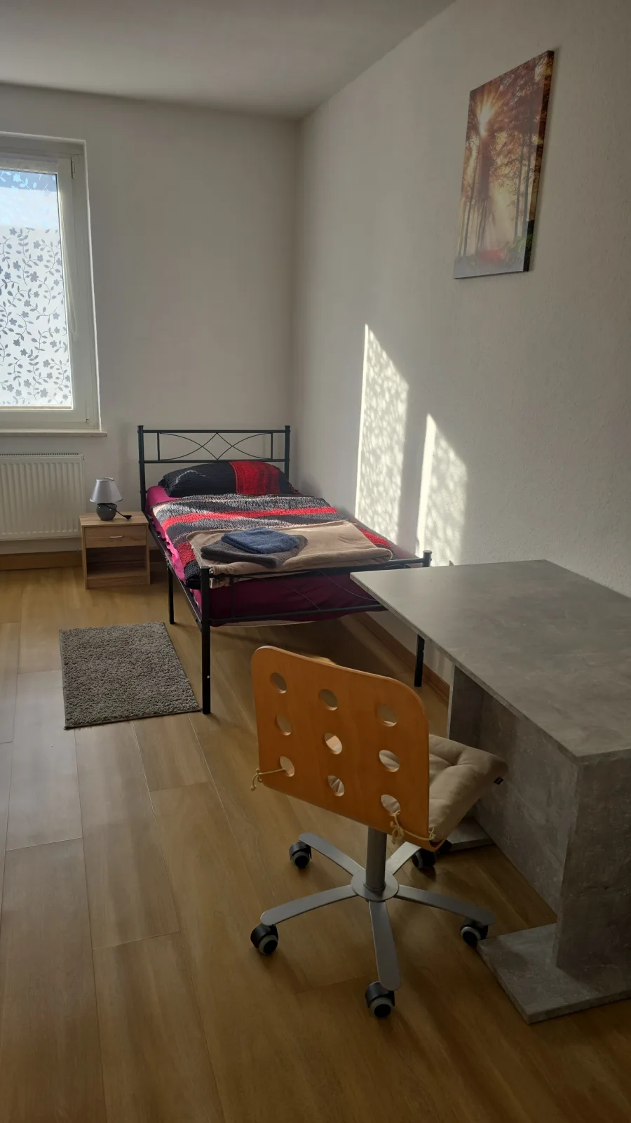 Schöne Vollausgestattete Monteurs- Gästewohnung nähe Raffinerie Leuna und Geiseltalsee / 0304