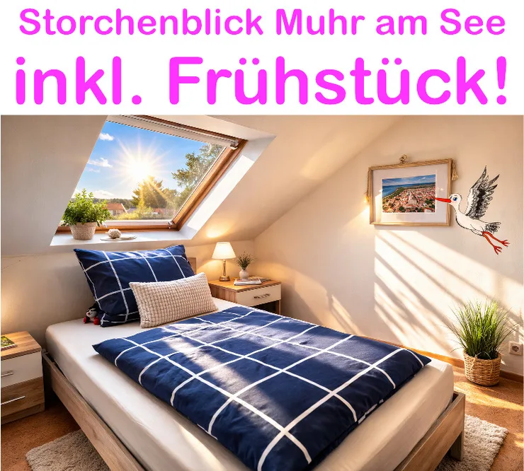Storchenblick Muhr am Altmühlsee inkl. Frühstück