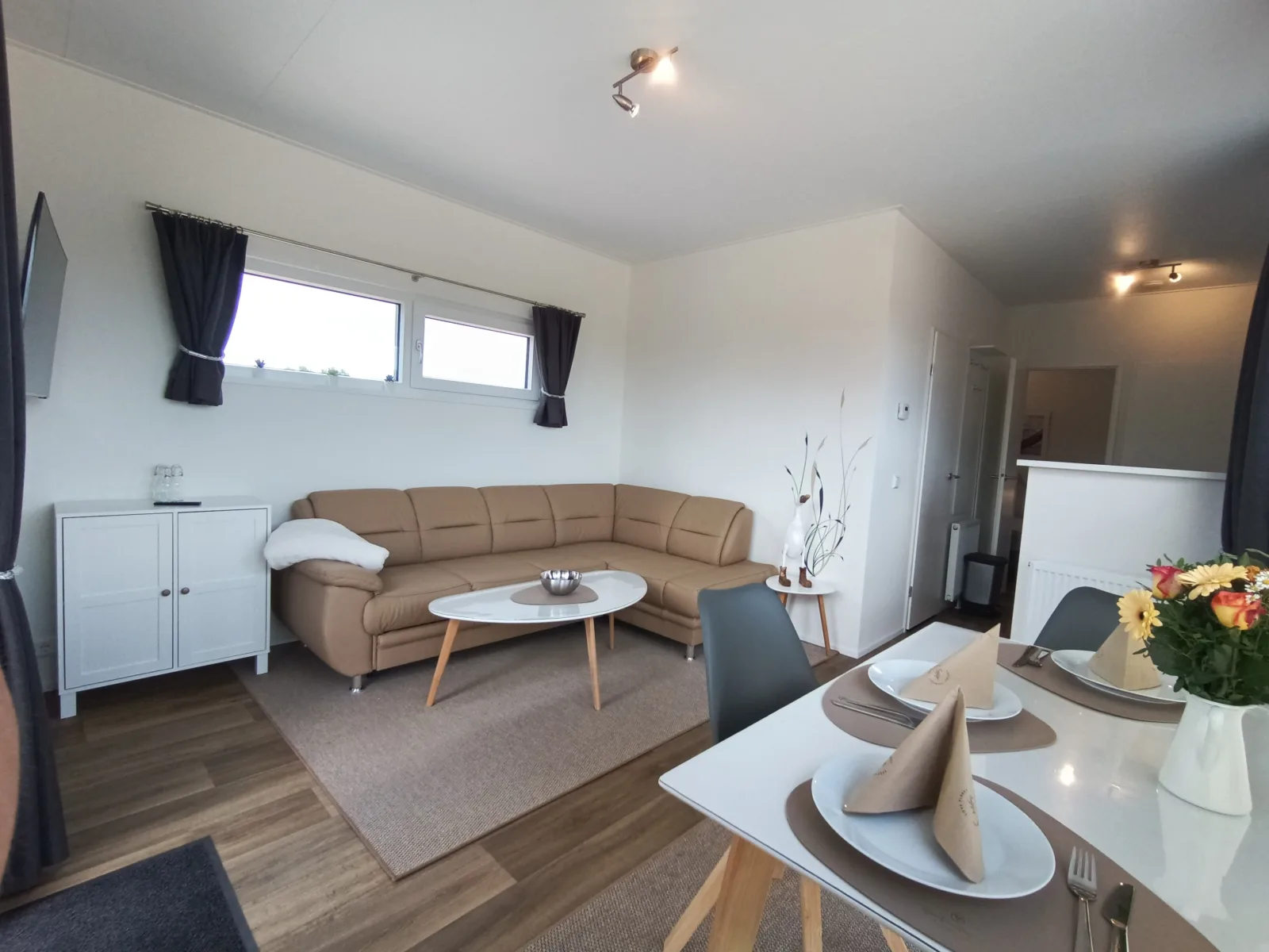 Chalet Black Pearl  Seeparx Süsel / nahe Scharbeutz und Haffkrug /Hund / Zaun / umzäunt