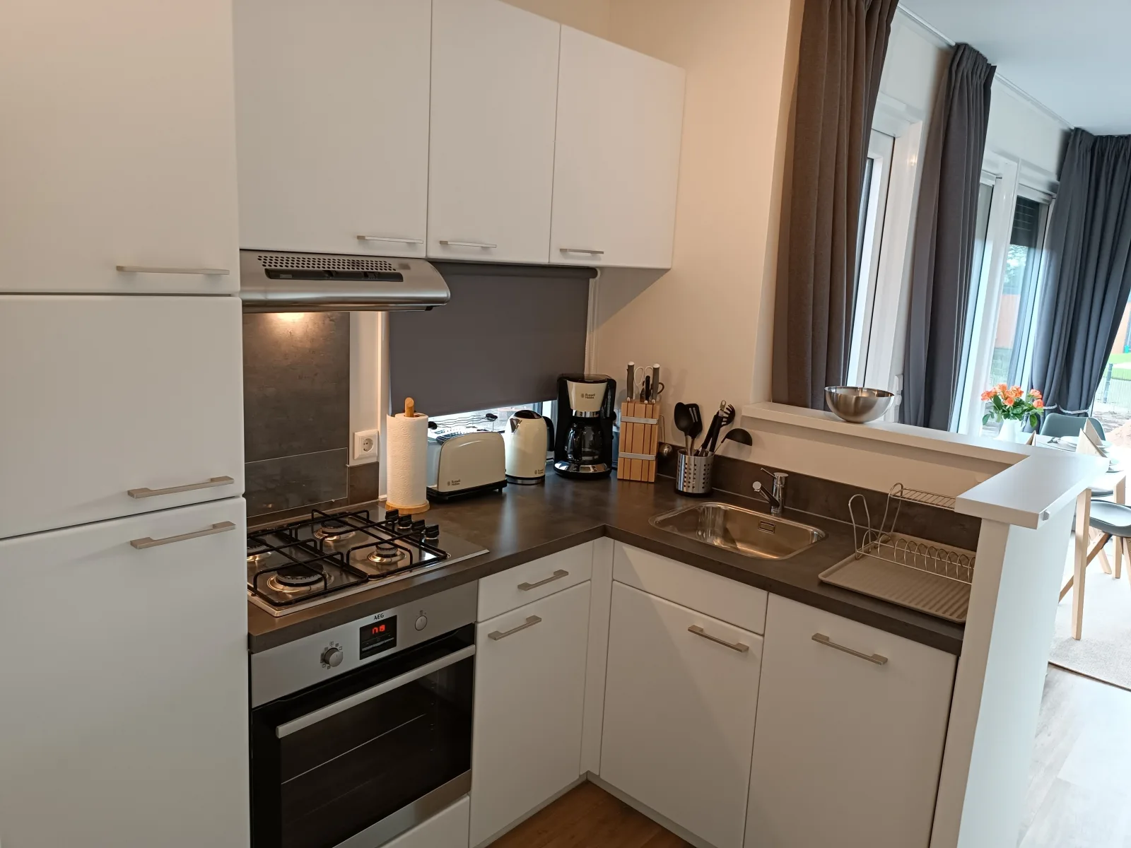 Chalet Black Pearl  Seeparx Süsel / nahe Scharbeutz und Haffkrug /Hund / Zaun / umzäunt