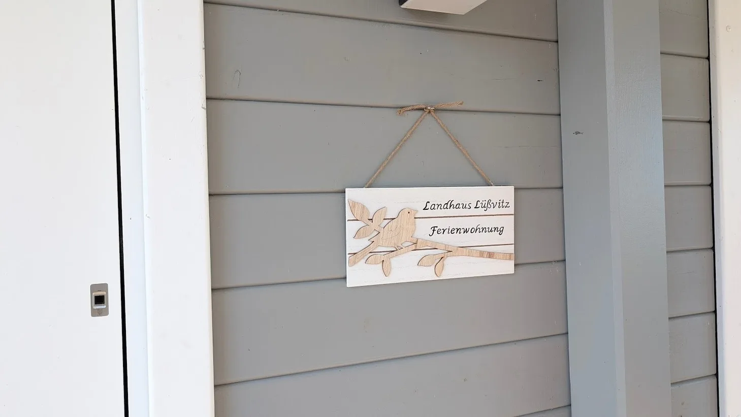 4 Sterne Landhaus Lüßvitz Ferienwohnung - Wallbox