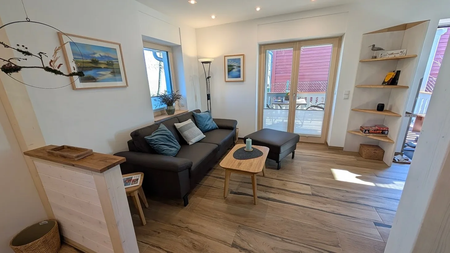 4 Sterne Landhaus Lüßvitz Ferienwohnung - Wallbox