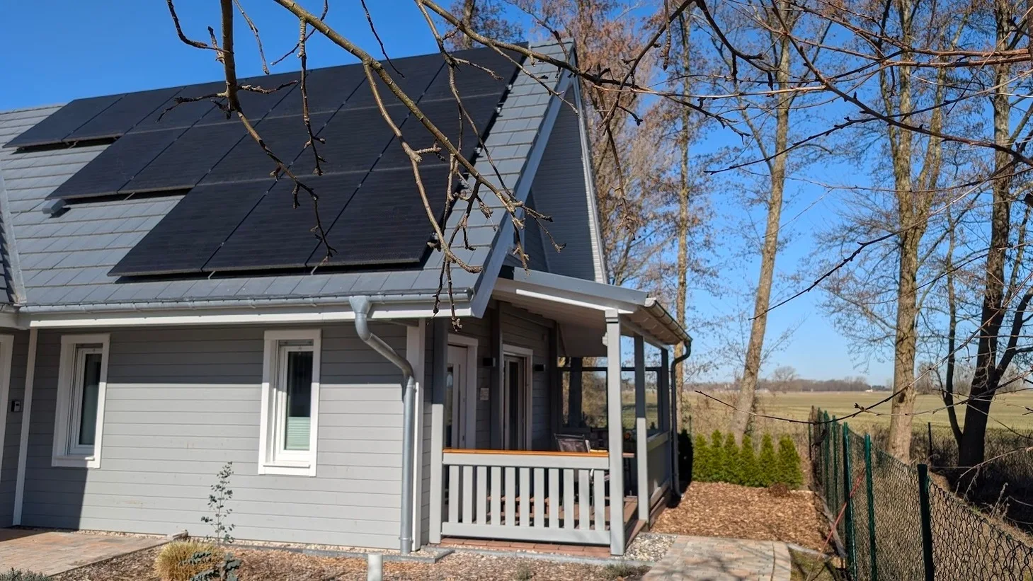 4 Sterne Landhaus Lüßvitz Ferienwohnung - Wallbox