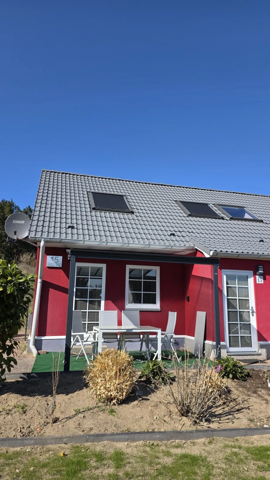 Schwedenhaus, Am Achterwasser, Urlaub mit Hund