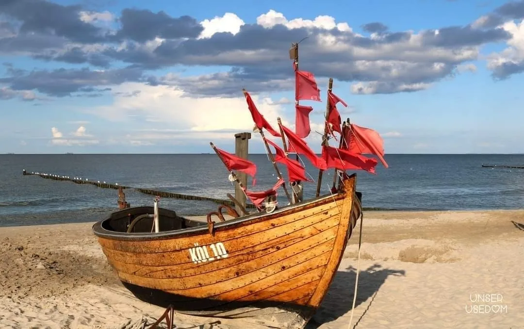 Schwedenhaus, Am Achterwasser, Urlaub mit Hund