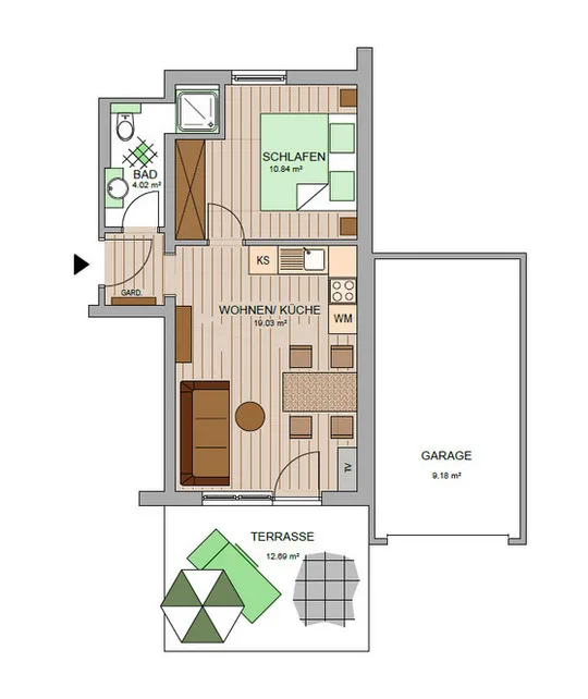 Ferienwohnung Strandgut