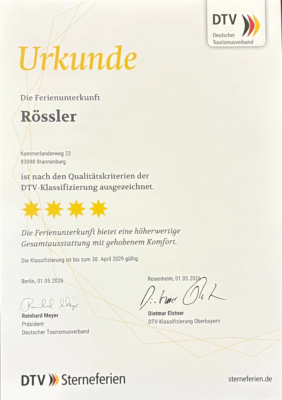 Ferienwohnung Rössler