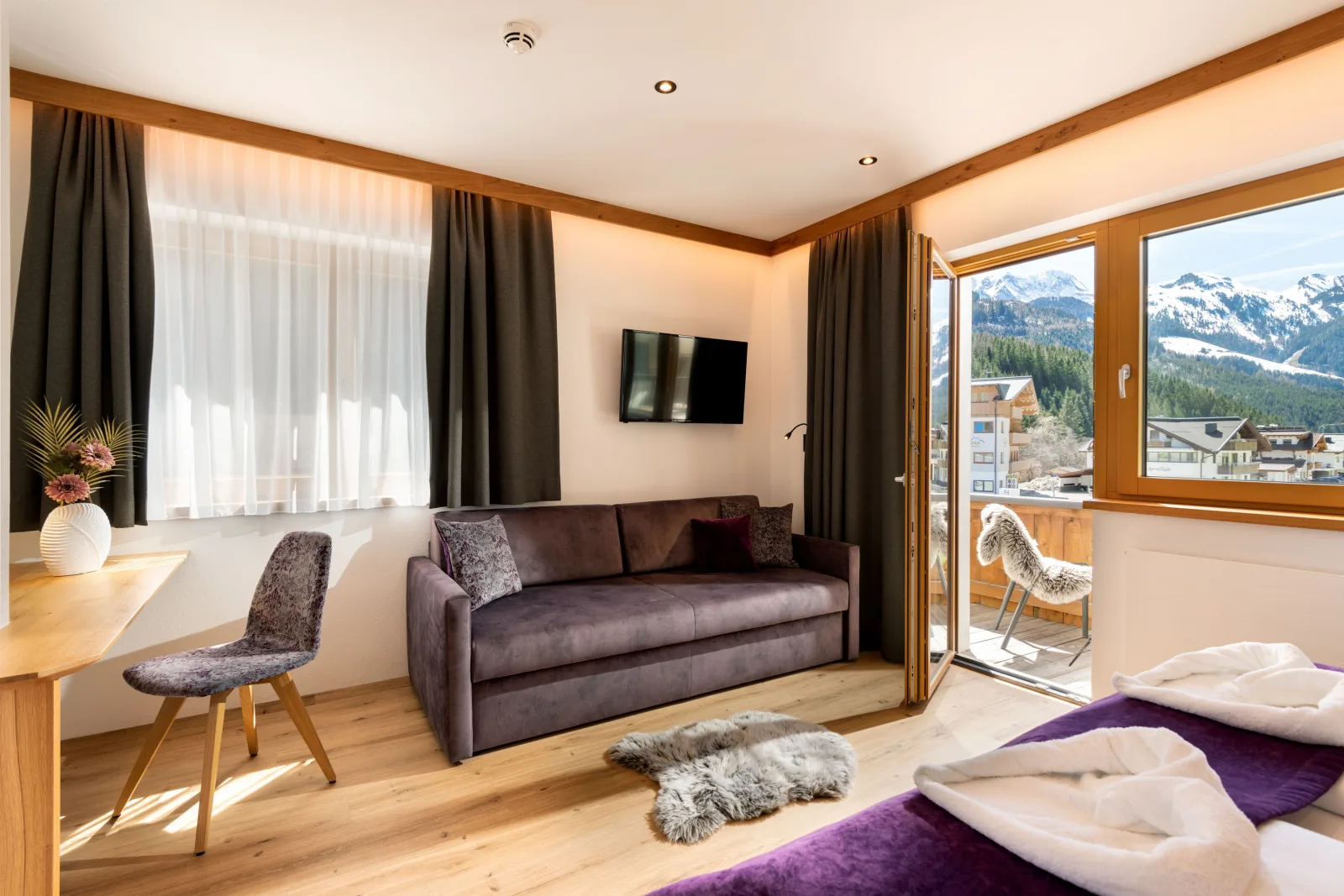 Hotel Alpinjuwel Gerlos - Apartment Bergblick klein