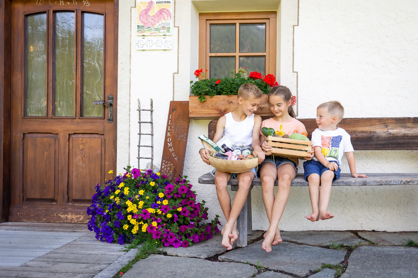 Familienurlaub am Bauernhof mit Tieren, Natur & Frühstück , Dolomit