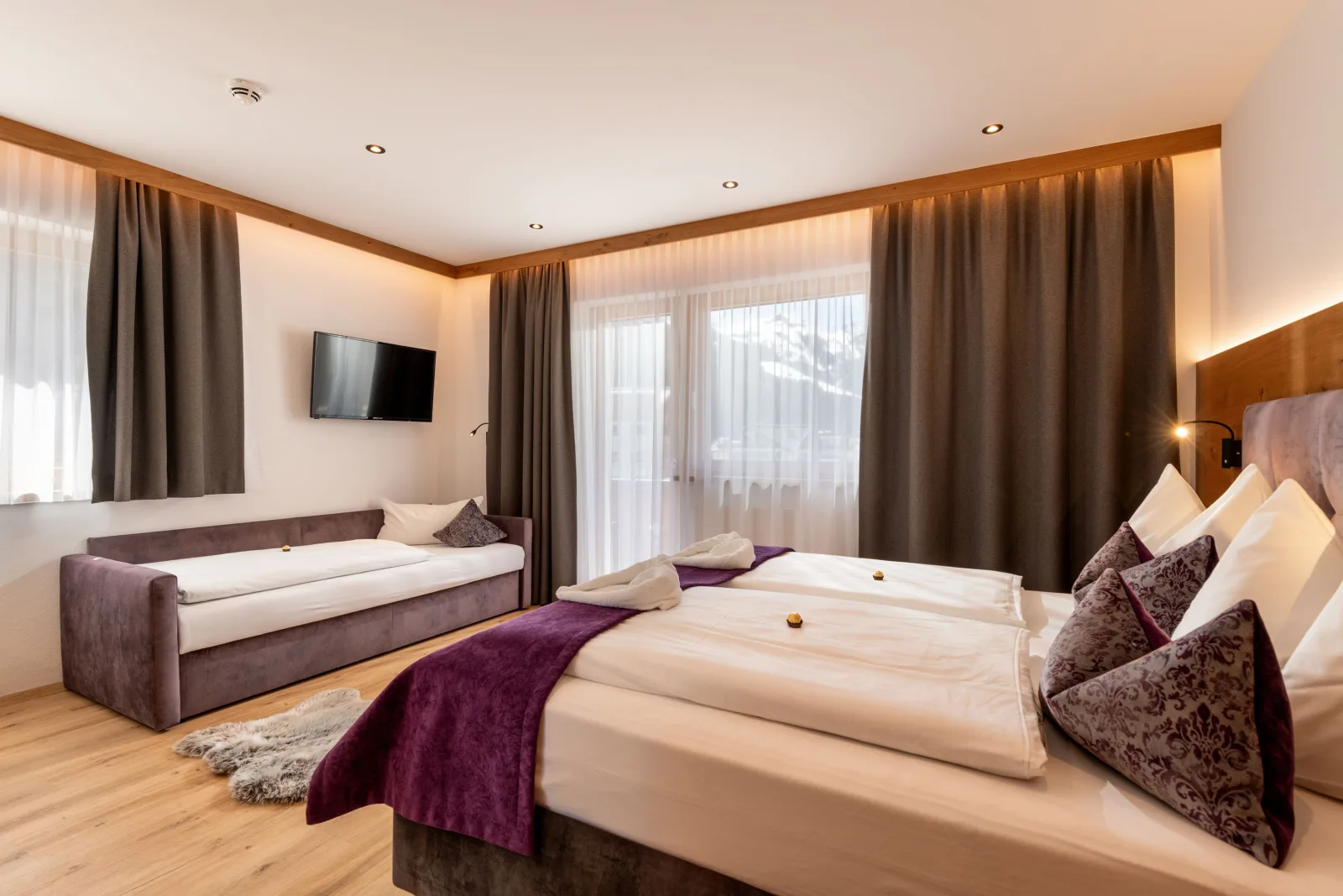 Hotel Alpinjuwel Gerlos - Apartment Bergblick