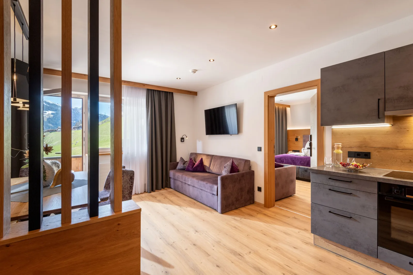 Hotel Alpinjuwel Gerlos - Apartment Bergblick