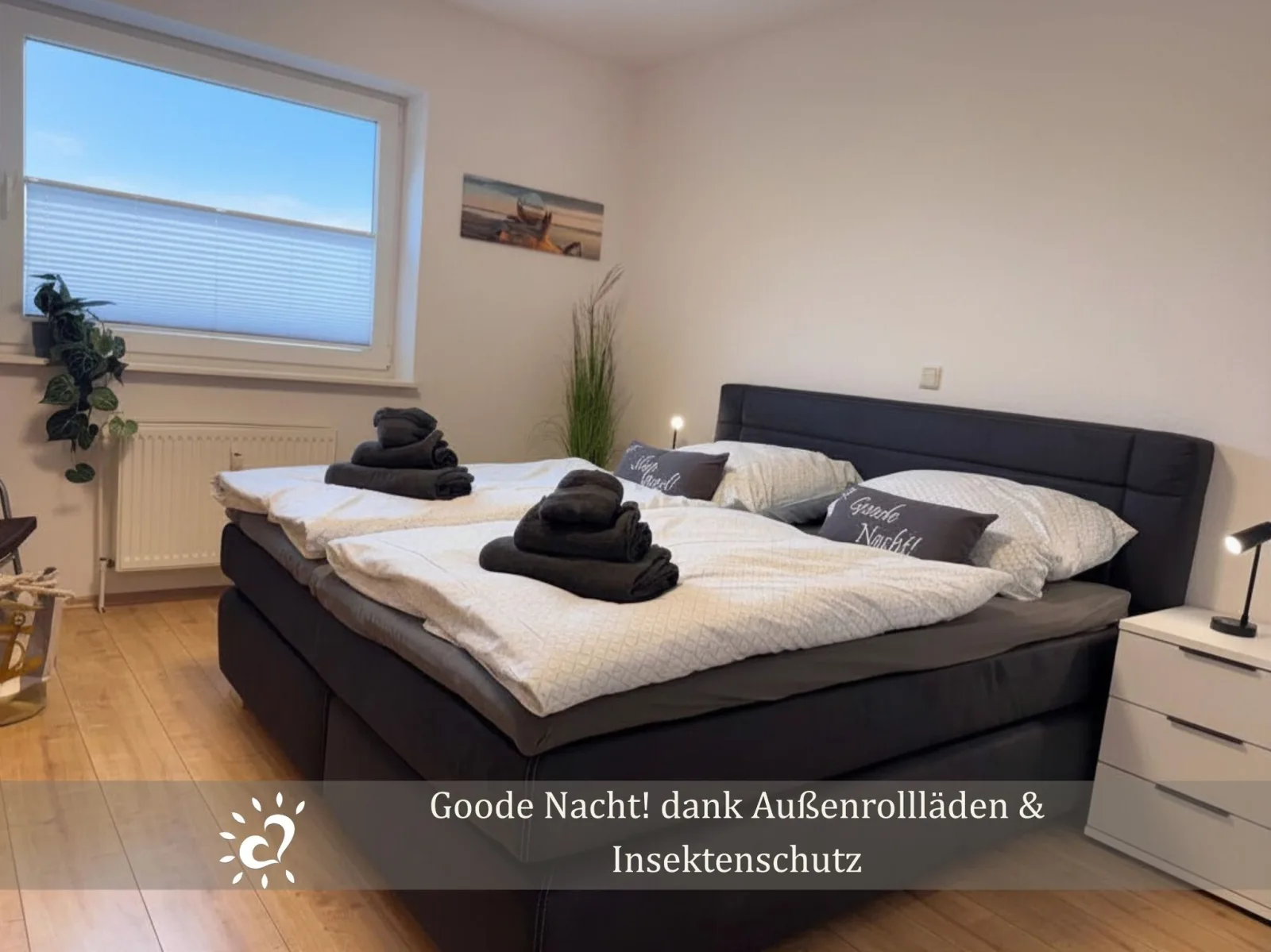 Muschelkoje norddeutsch gemütlich!