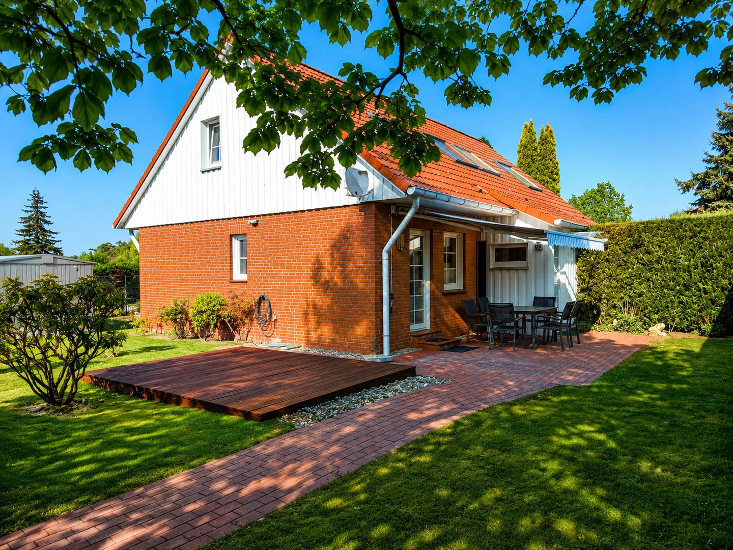Ostseeferienhaus Usedom Lütow am Achterwasser Hundefreundlich Naturlage