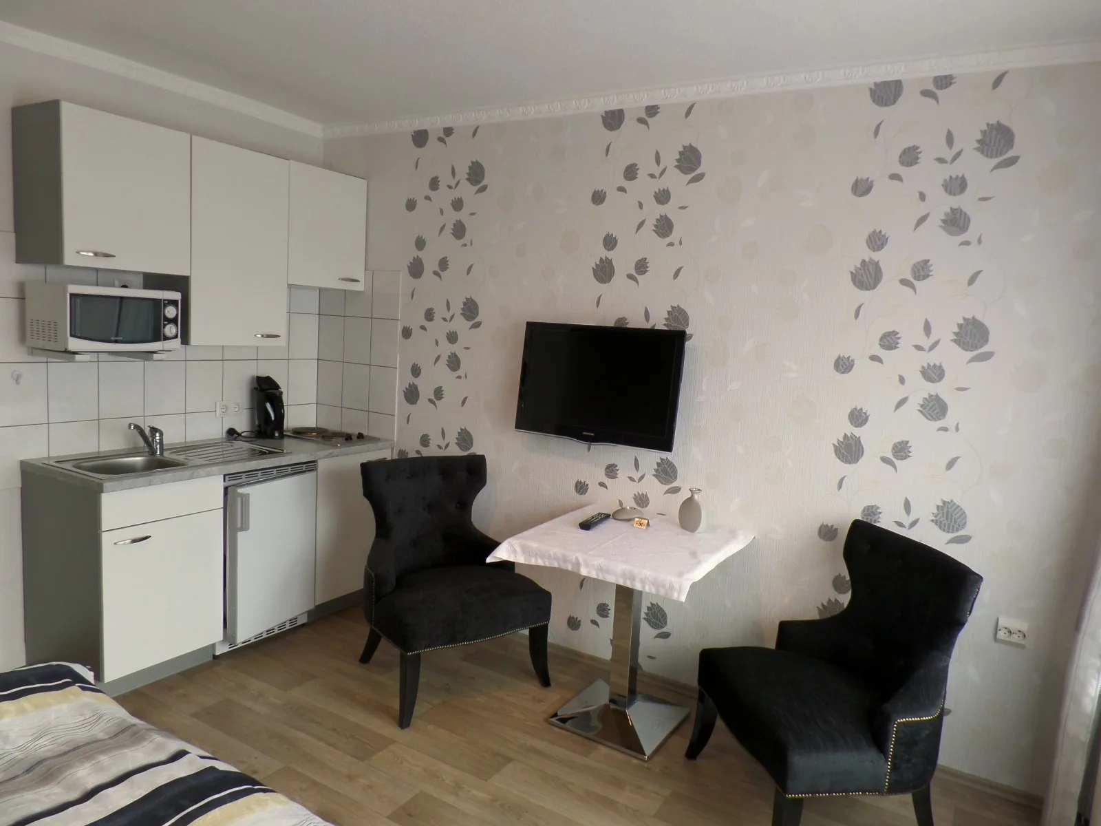 Pension zum Wiesengrund - Zimmer mit Singleküche
