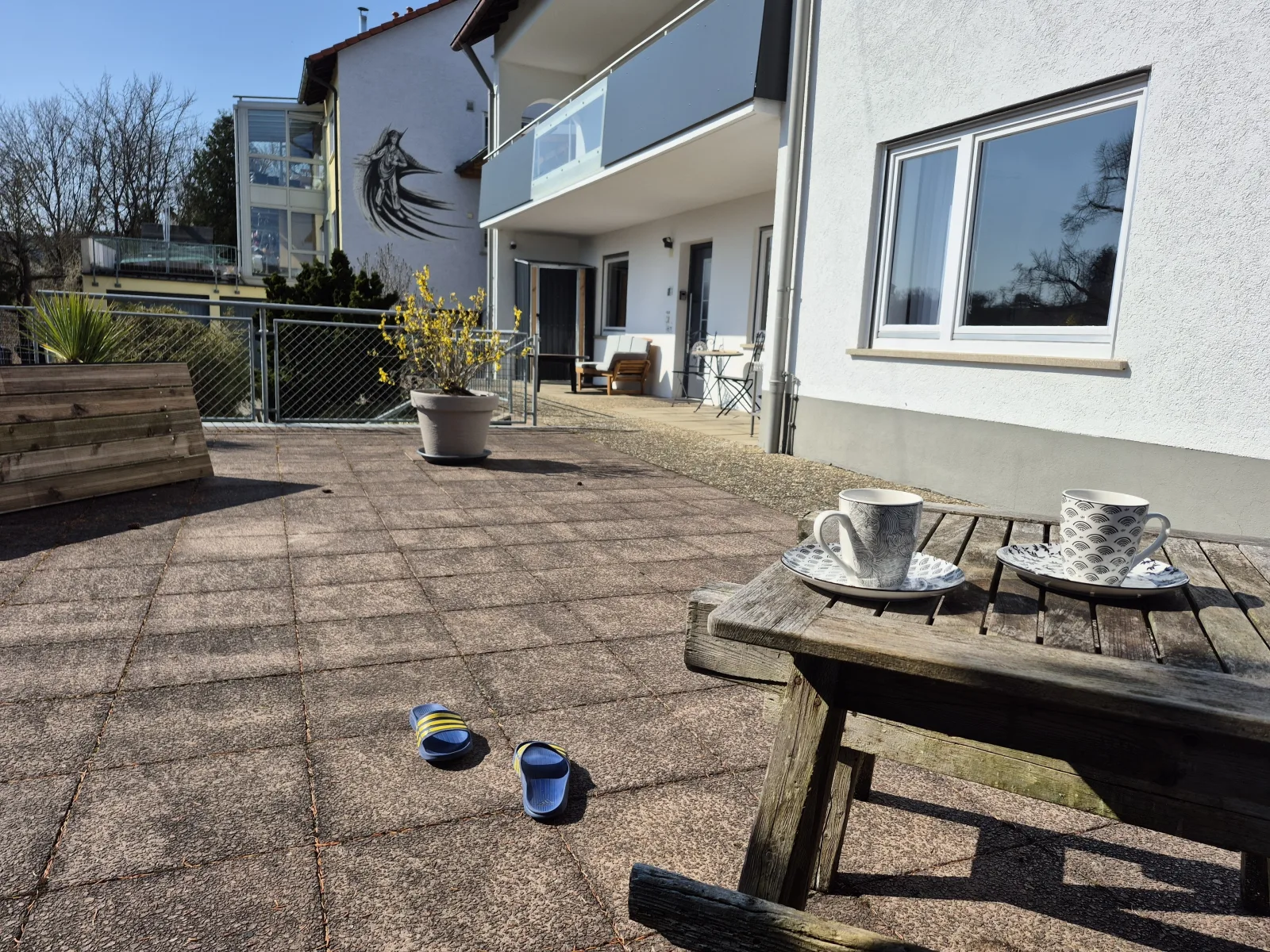 FeWo Ausblick Rottweil, eigener Zugang, Terrasse, Carport
