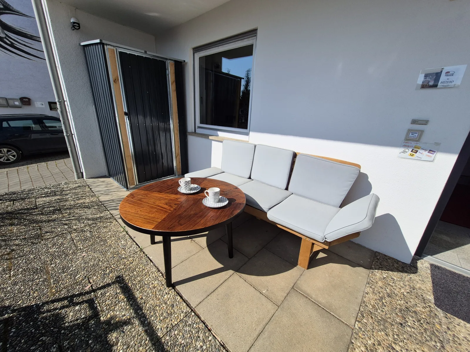FeWo Ausblick Rottweil, eigener Zugang, Terrasse, Carport