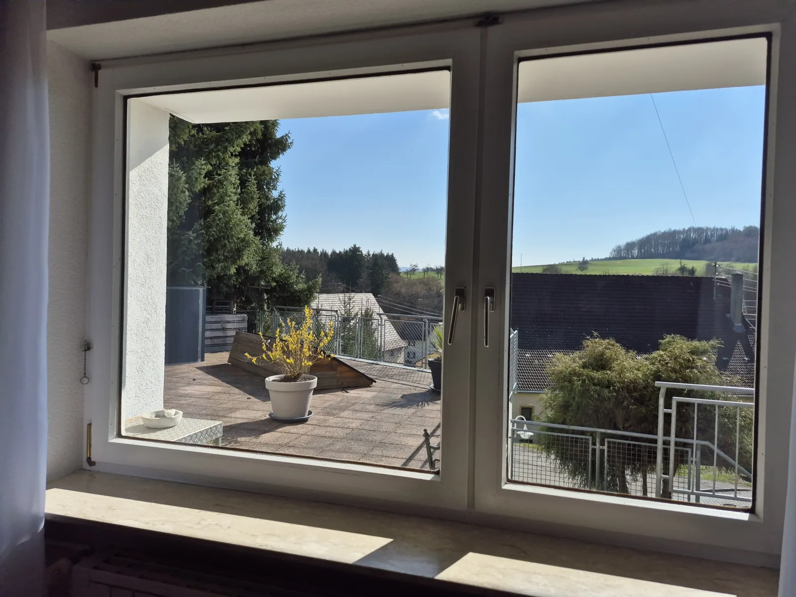 FeWo Ausblick Rottweil, eigener Zugang, Terrasse, Carport