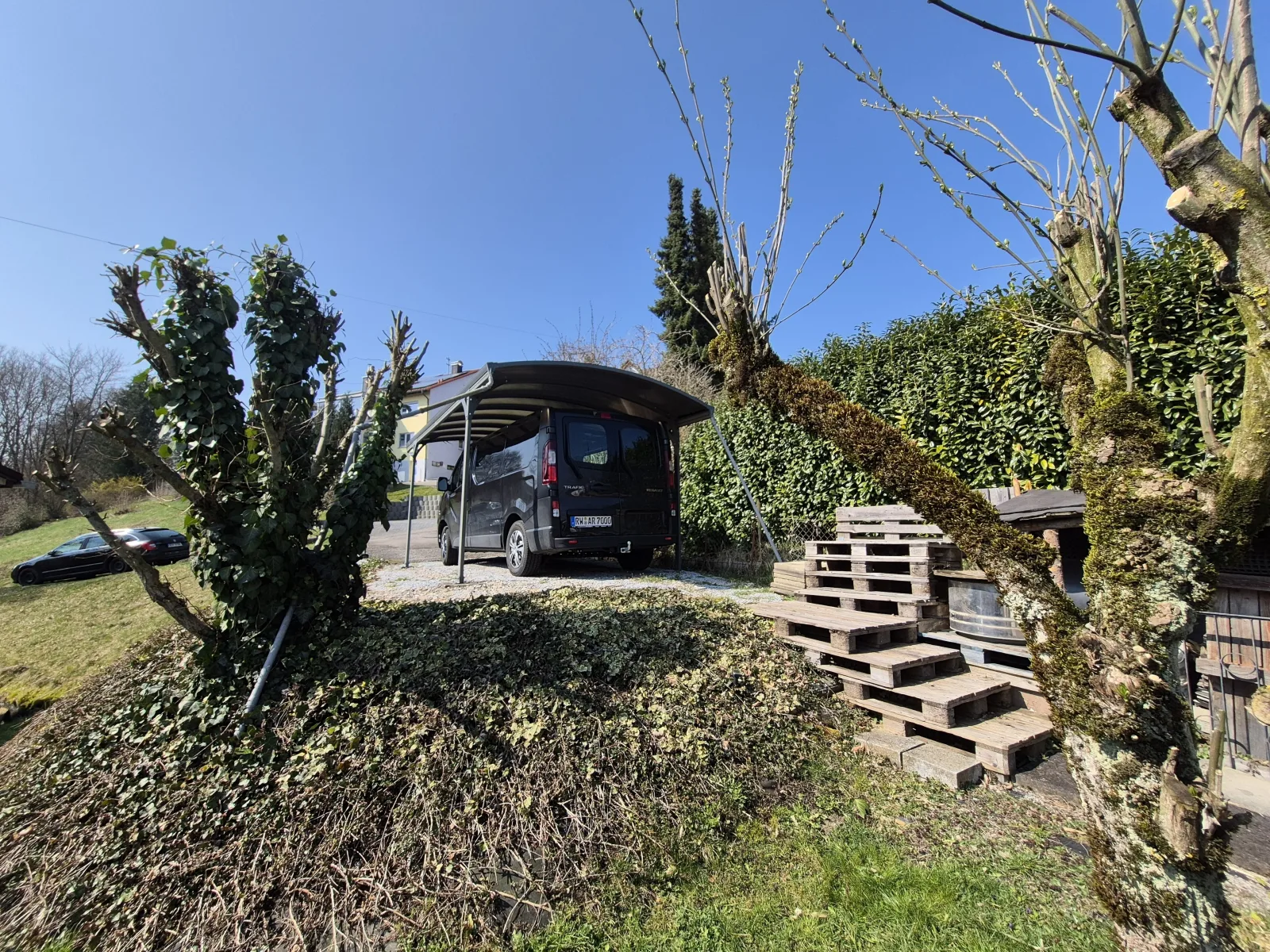 FeWo Ausblick Rottweil, eigener Zugang, Terrasse, Carport