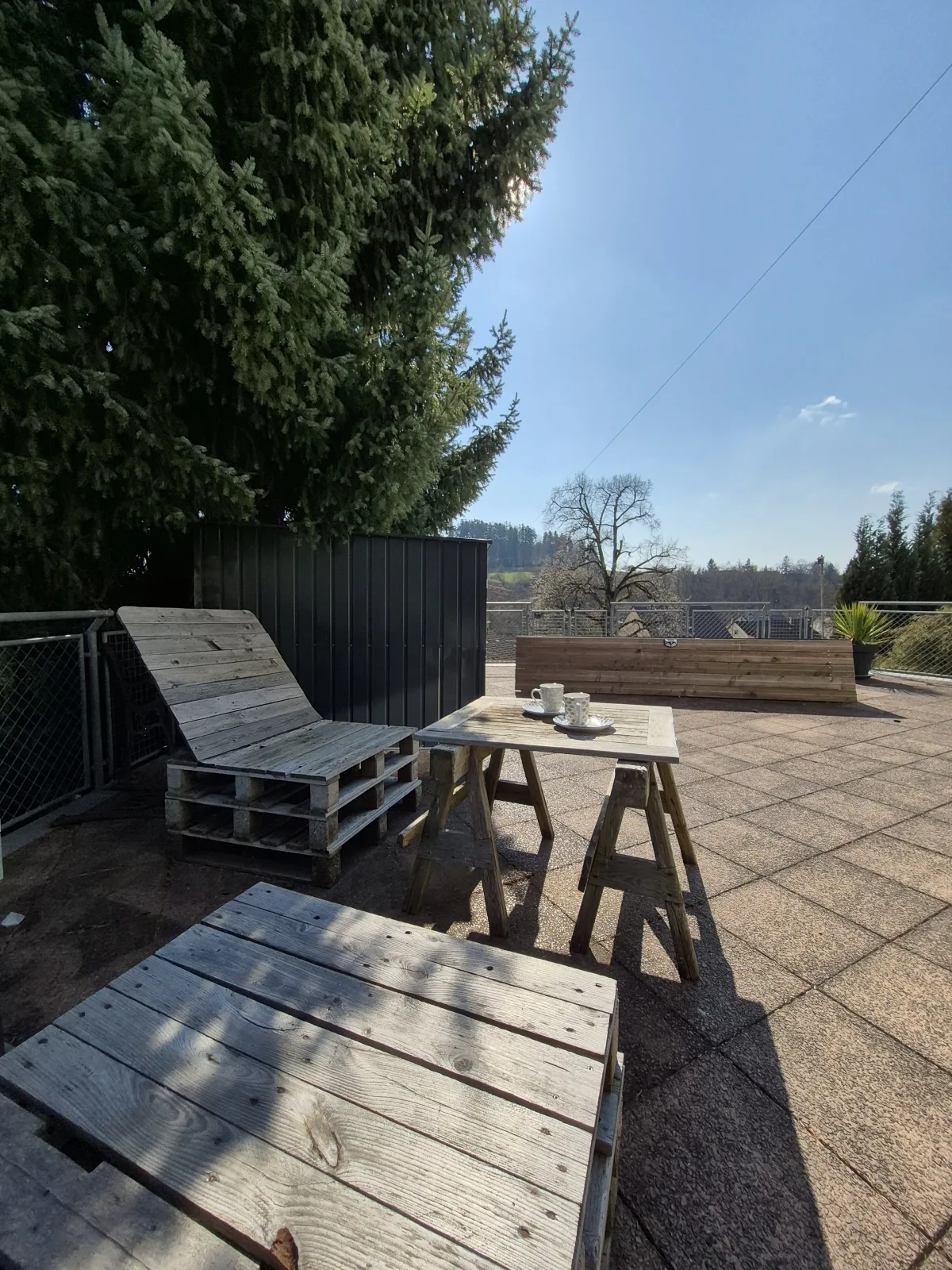 FeWo Ausblick Rottweil, eigener Zugang, Terrasse, Carport
