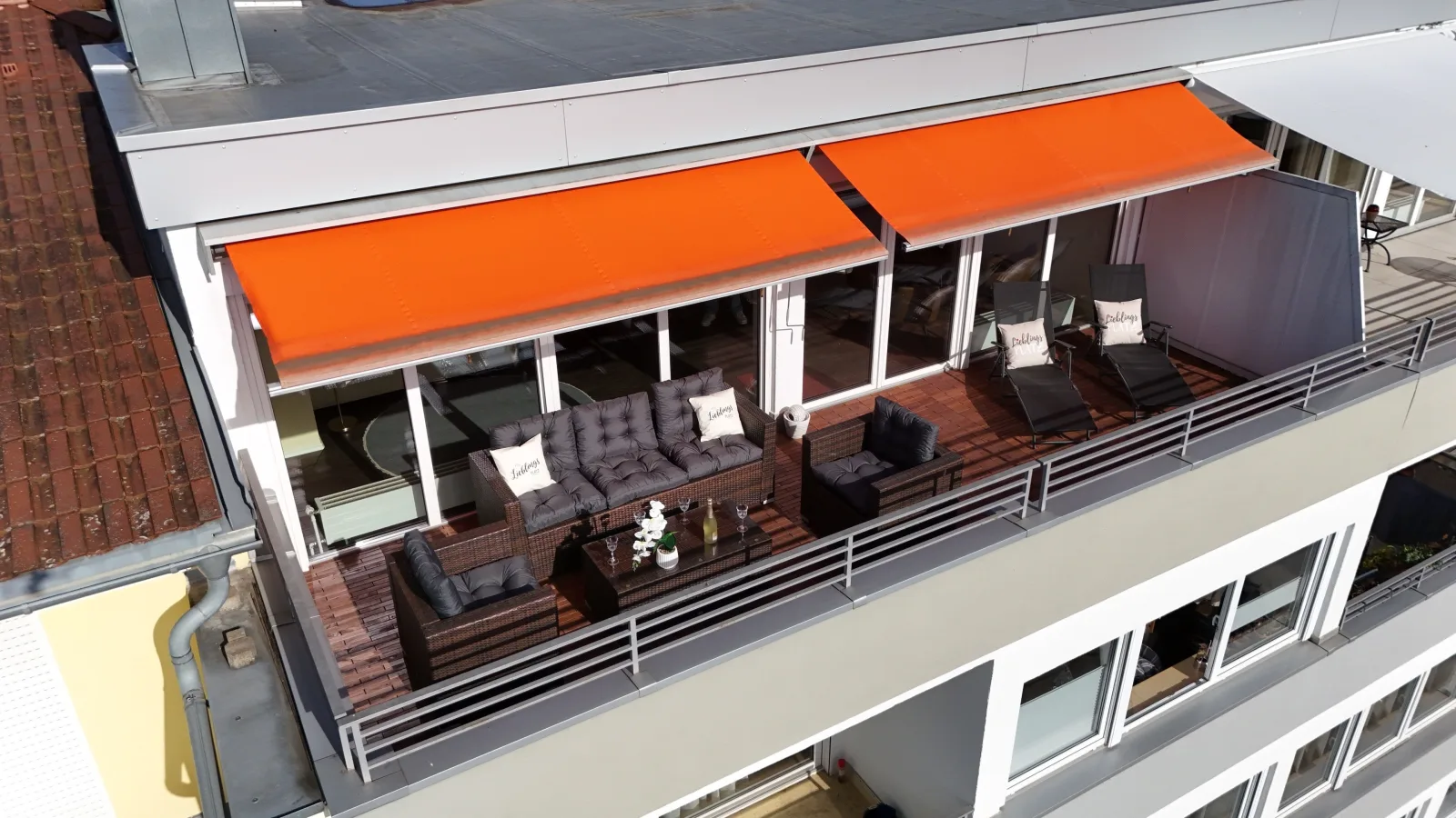 Lieblingsplatz - Dachterrasse und Aufzug im Zentrum