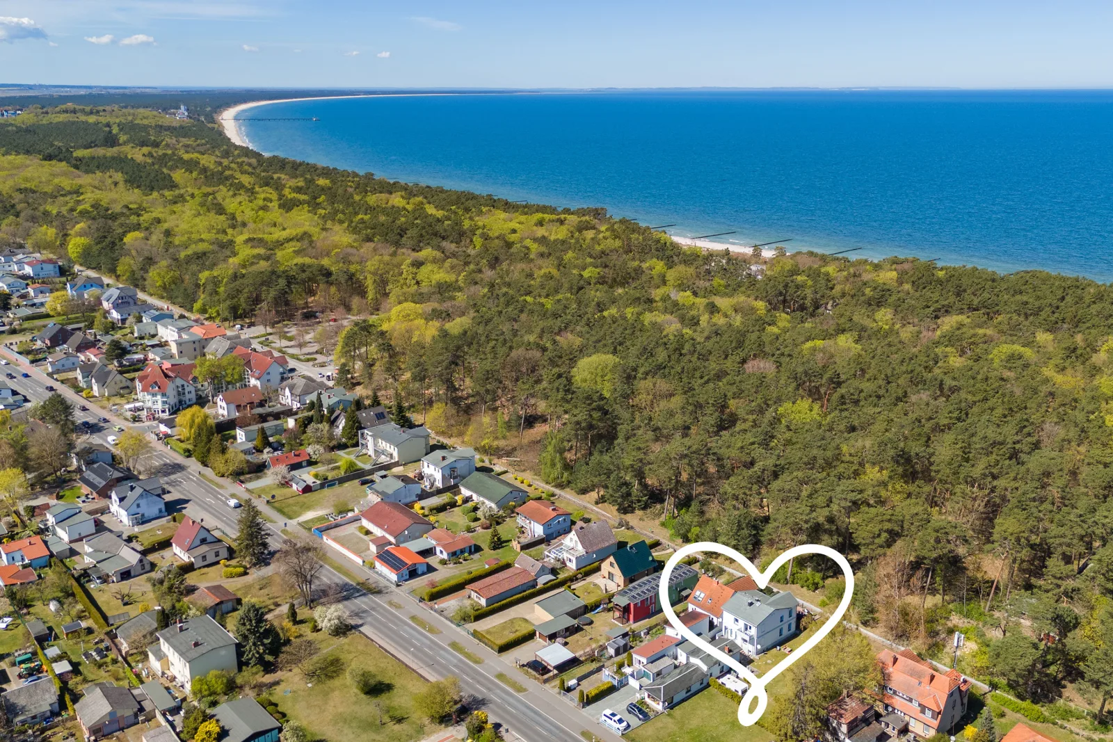 Nur 500m zum Ostseestrand - Familienauszeit mit Sauna & Grillterrasse