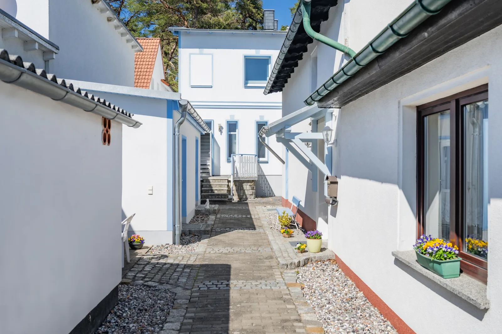 Nur 500m zum Ostseestrand - Familienauszeit mit Sauna & Grillterrasse