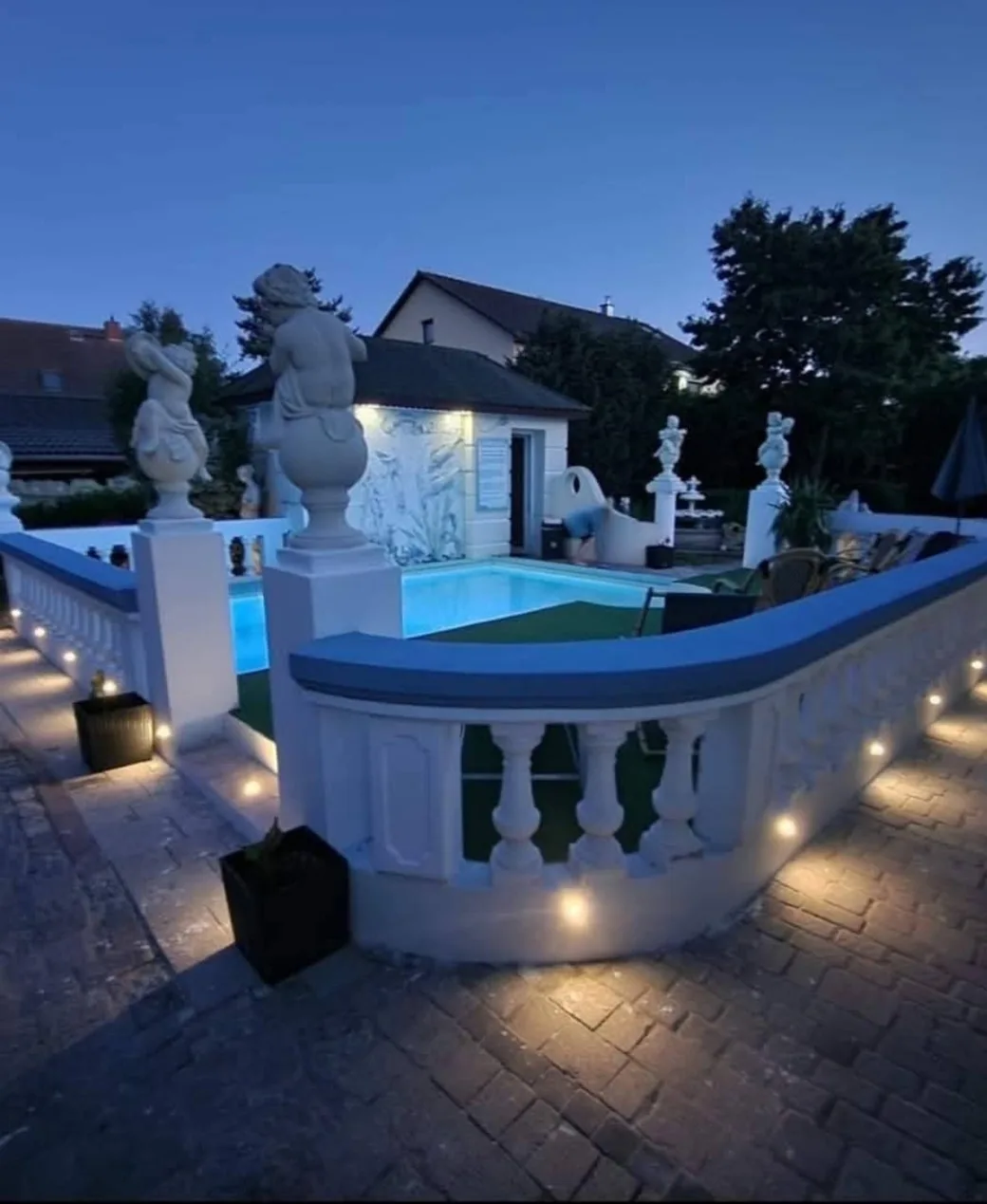 Ferienhof Pommerngreif - Wohnung 3, familiär, mit Poolnutzung und Grillmöglichkeit
