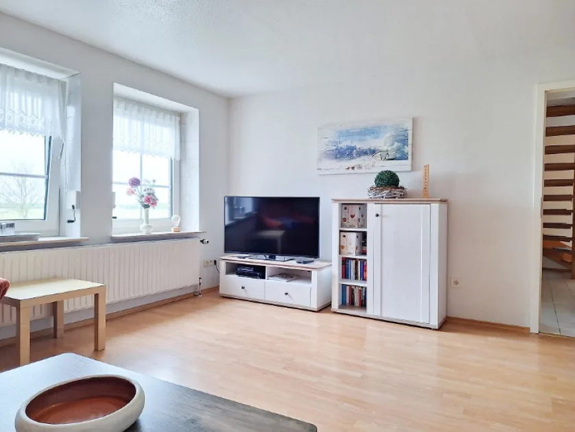 Ferienwohnung Seebär im Haus Seewind nur 800 Meter von der Nordsee entfernt auf 2.800 m² Grundstück