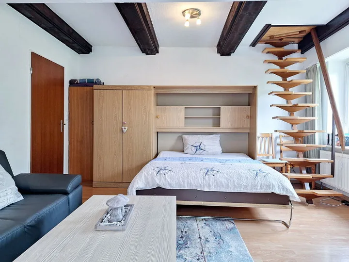 Ferienwohnung Seepferd im Haus Seewind nur 800 Meter von der Nordsee entfernt auf 2.800 m² Grundstück