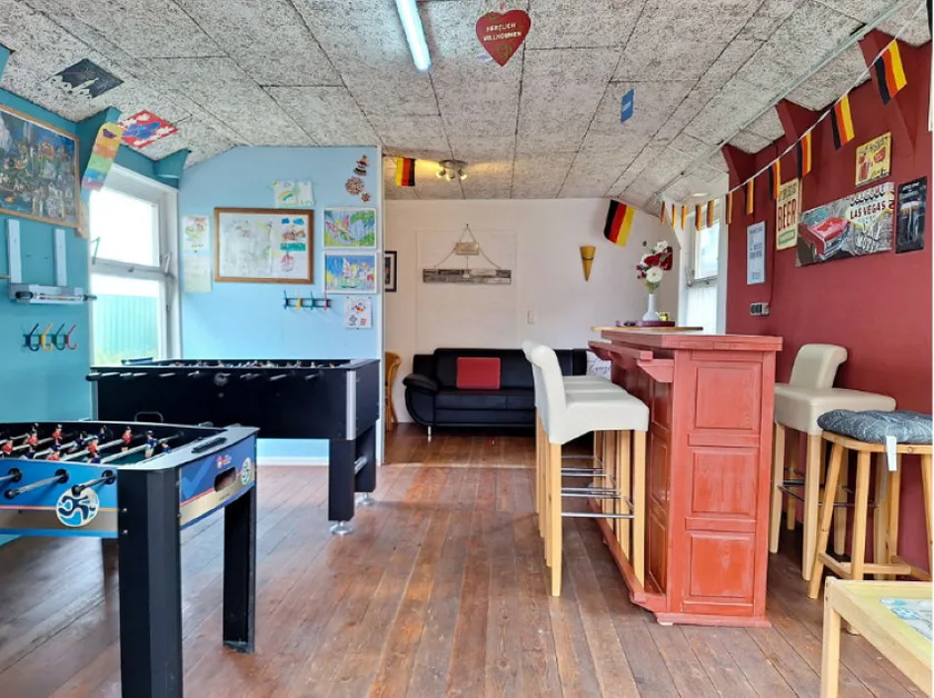 Ferienwohnung Seestern im Haus Seewind nur 800 Meter von der Nordsee entfernt auf 2.800 m² Grundstück