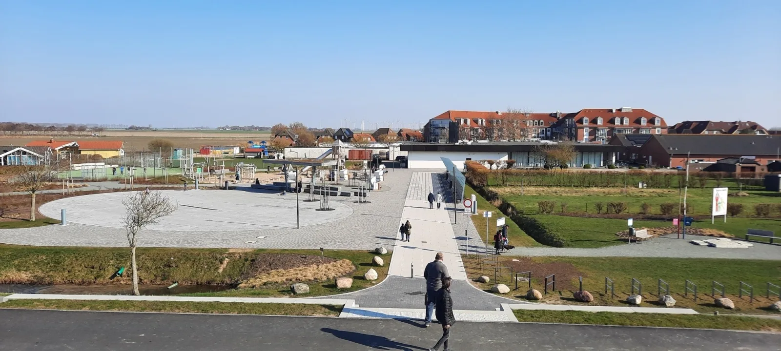 Ferienwohnung Seestern im Haus Seewind nur 800 Meter von der Nordsee entfernt auf 2.800 m² Grundstück