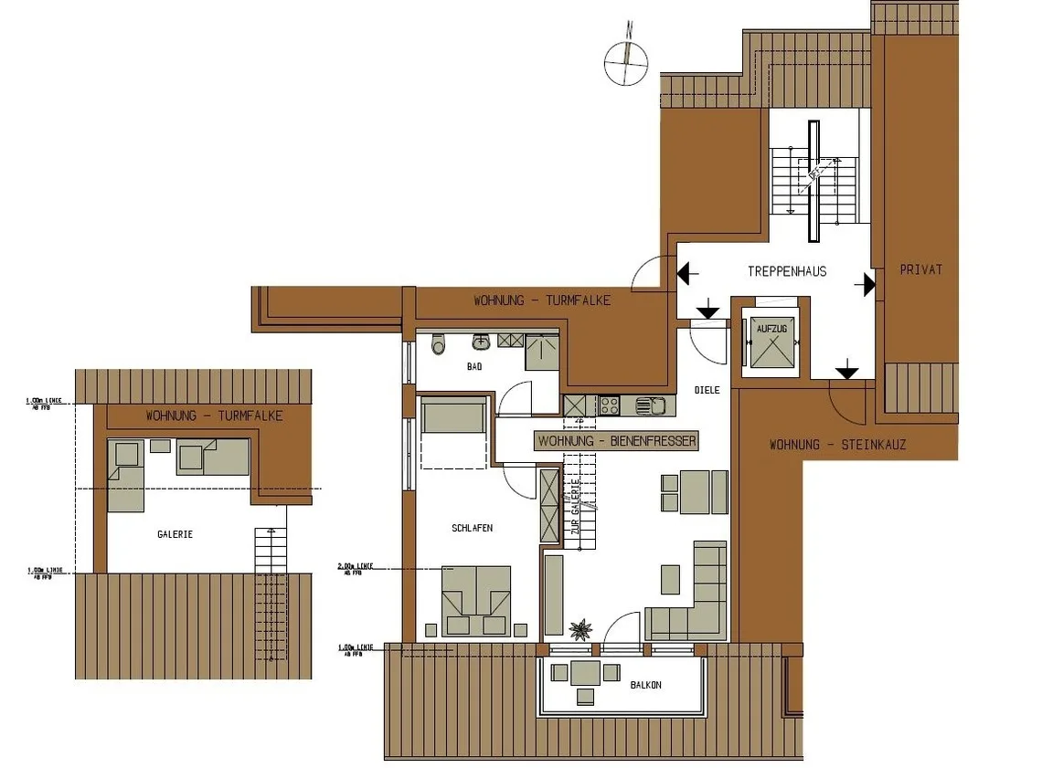 Apartment Bienenfresser