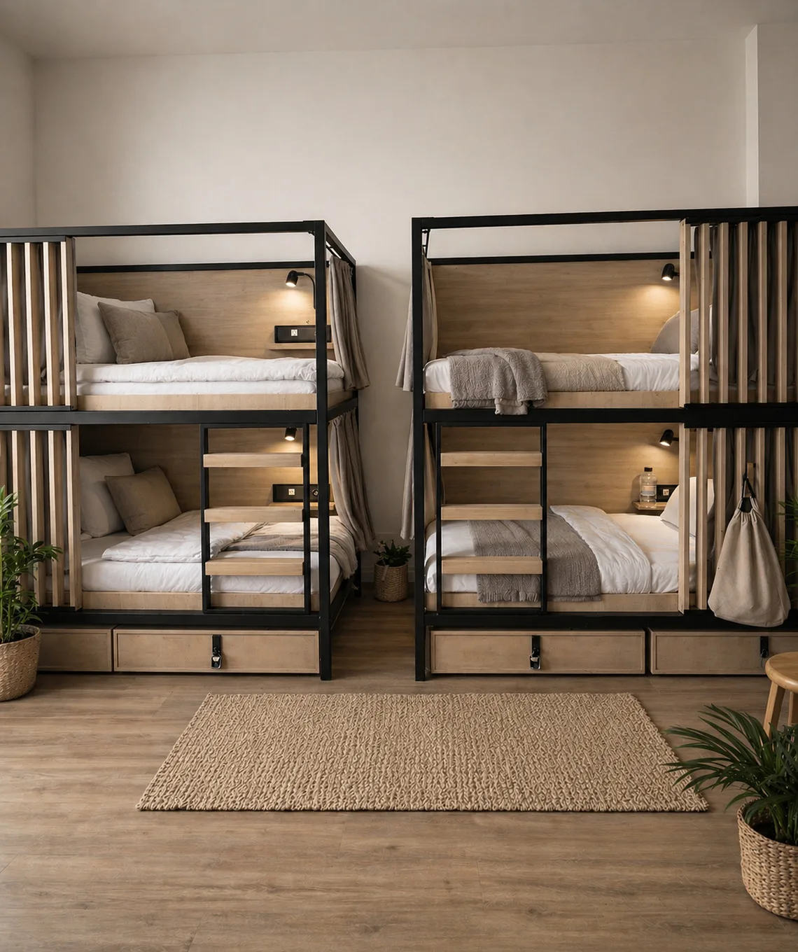 Privates Familienzimmer mit modernem Design (Berlin Sleep Club)