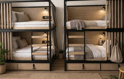Privates Familienzimmer mit modernem Design (Berlin Sleep Club)