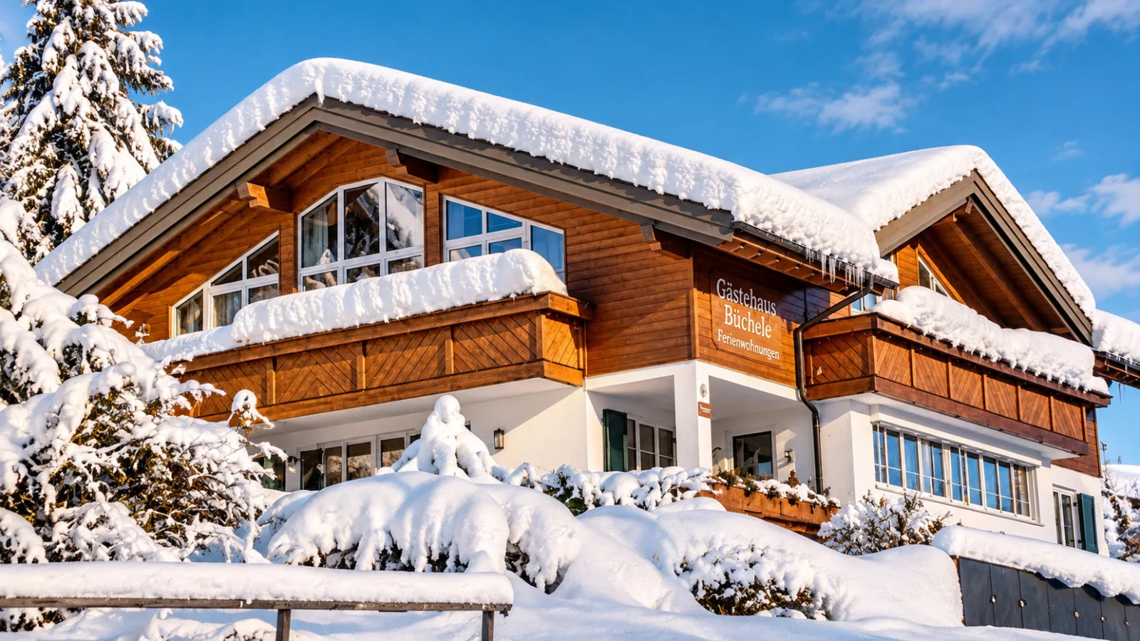Ferienwohnung Widderstein im Gästehaus Büchele Kleinwalsertal