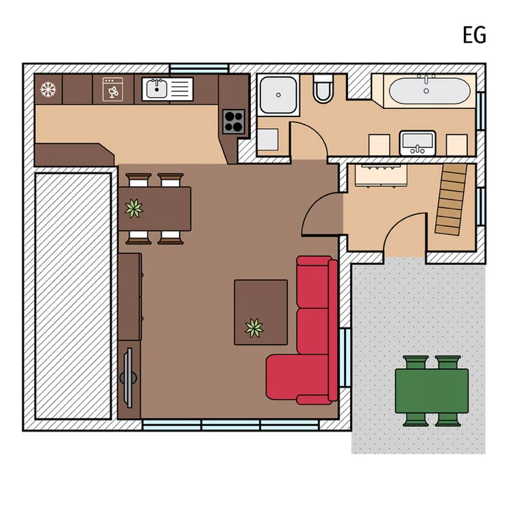 Spreewaldhof Schupan - Ferienhaus Antje