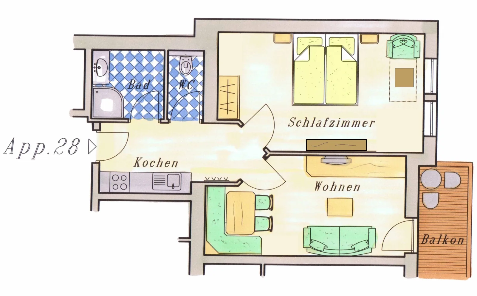 Landhaus Huber Wohnung 28