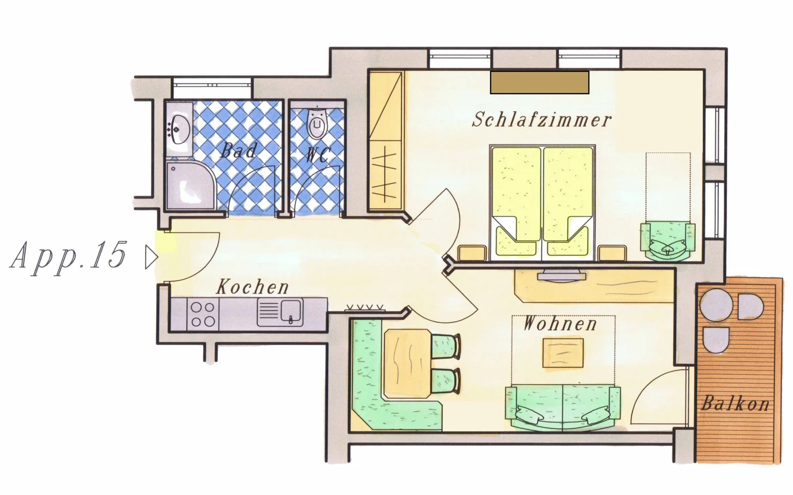 Landhaus Huber Wohnung 15