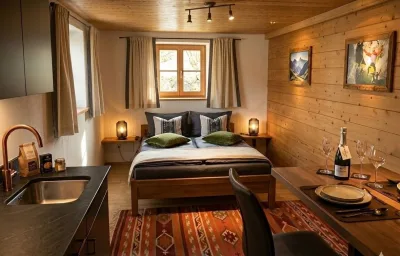 Unser gemütliches "Nest" - im Souterrain