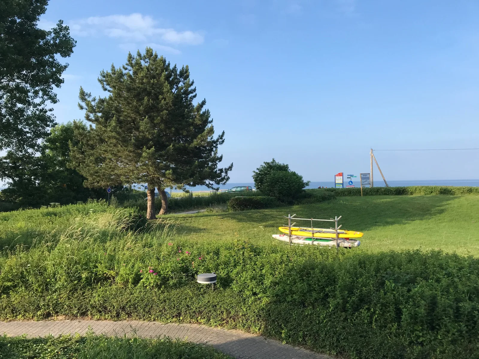 Terrassen-Fewo Seaside am Ostseestrand inkl. Schwimmbad und Strandkorb