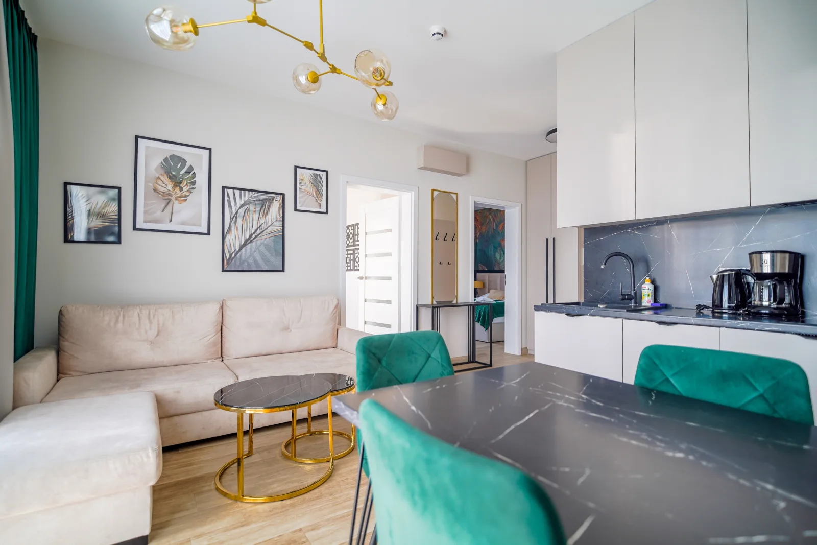 Naturis Dreizimmerwohnung am Meer