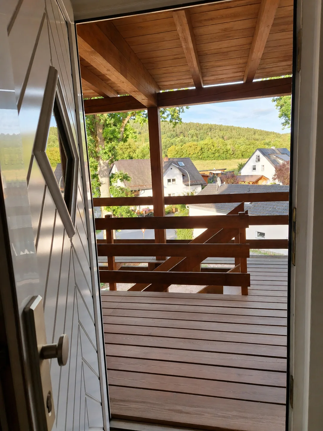 ..über den Dächern von Forstlahm - Kulmbach, Wohnung im Chalet-Stil