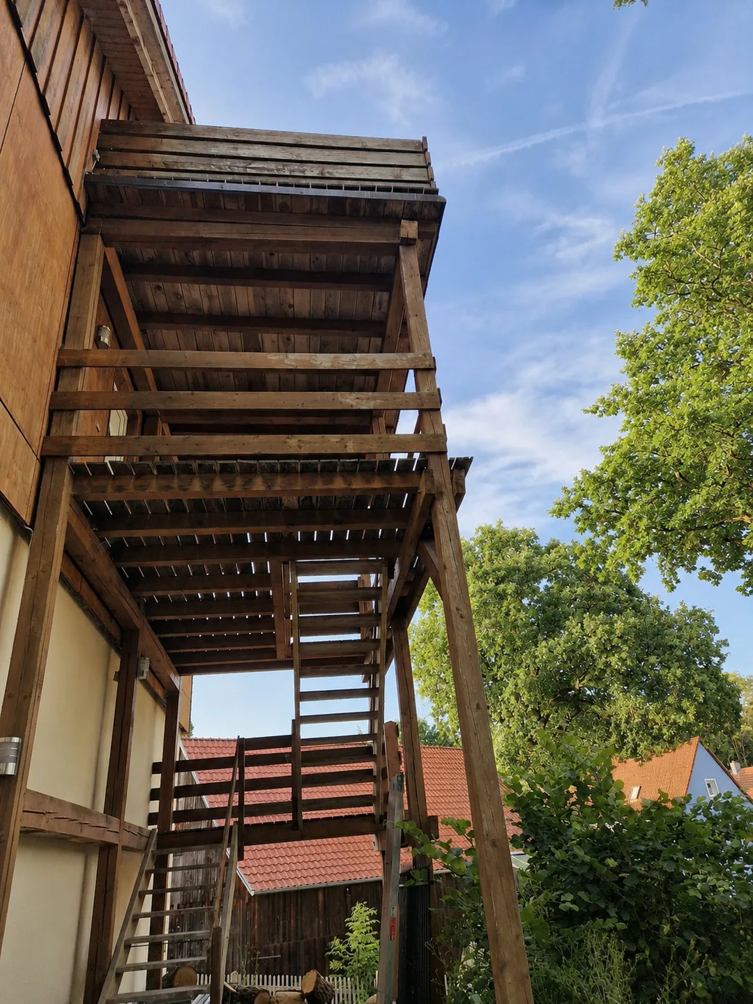 ..über den Dächern von Forstlahm - Kulmbach, Wohnung im Chalet-Stil