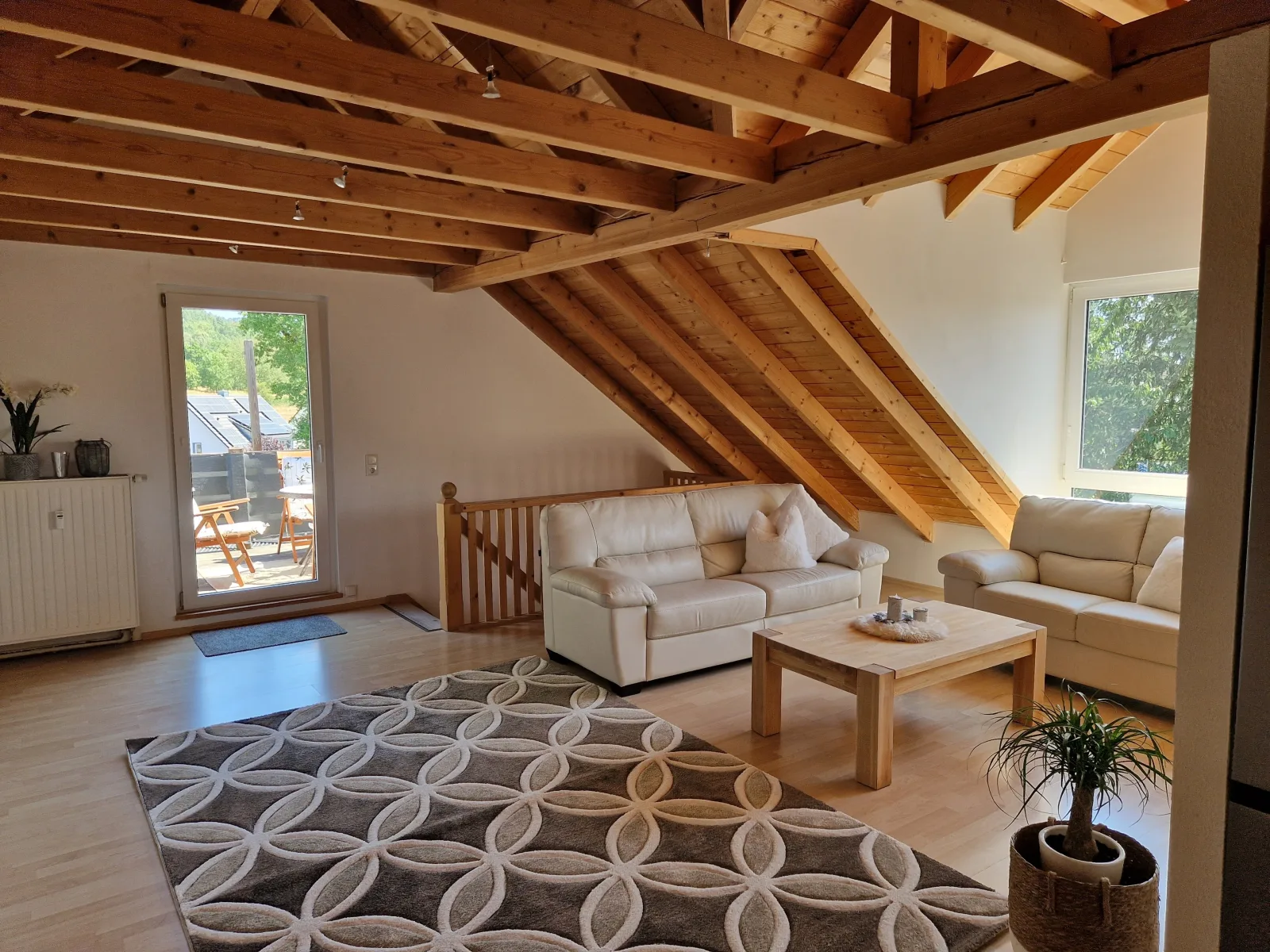 ..über den Dächern von Forstlahm - Kulmbach, Wohnung im Chalet-Stil