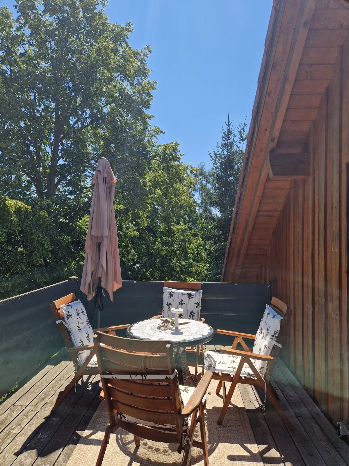 ..über den Dächern von Forstlahm - Kulmbach, Wohnung im Chalet-Stil